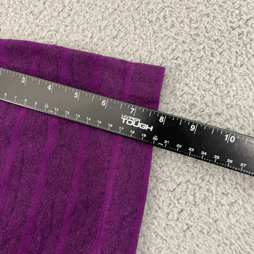 VTG Guess By Marciano Shirt XL Purple Striped Guess Jeans USA Short Sleeve Tee - Picture 3 of 8